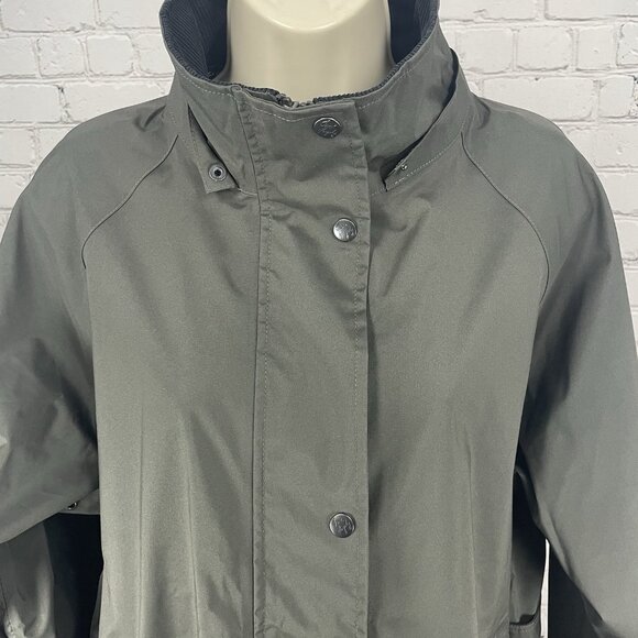 Jack Murphy Grey Heritage Collection Zipped Windbreaker Rain Jacket Size 10 - Picture 7 of 16